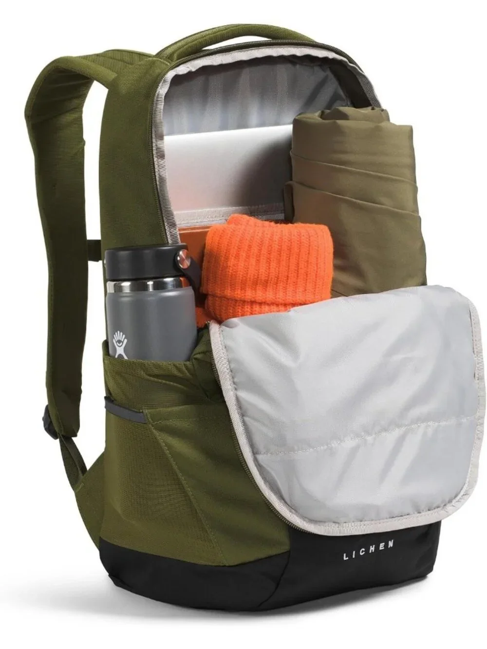 Stylish Woodland Green Daypack - Versatile One Size Backpack for Hiking & Travel